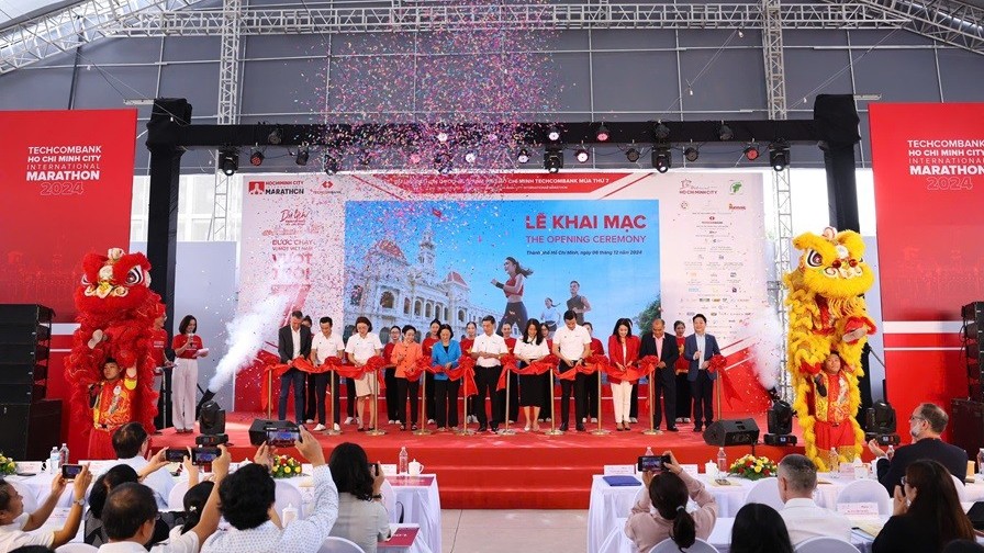 Số lượng vận động viên kỷ lục tham gia giải Marathon quốc tế TP. Hồ Chí Minh Techcombank lần thứ 7