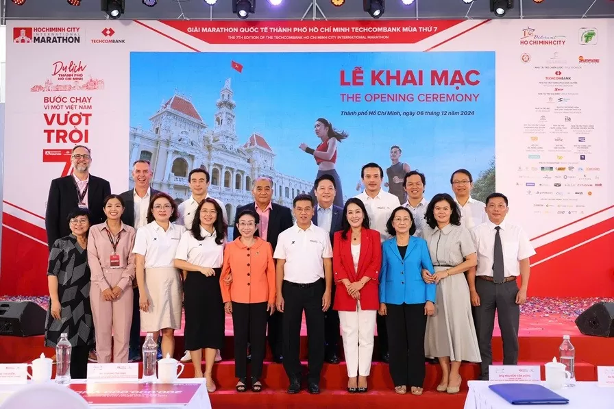 Số lượng vận động viên kỷ lục tham gia giải Marathon quốc tế TP. Hồ Chí Minh Techcombank lần thứ 7 Số lượng vận động viên kỷ lục tham gia giải Marathon quốc tế TP. Hồ Chí Minh Techcombank lần thứ 7