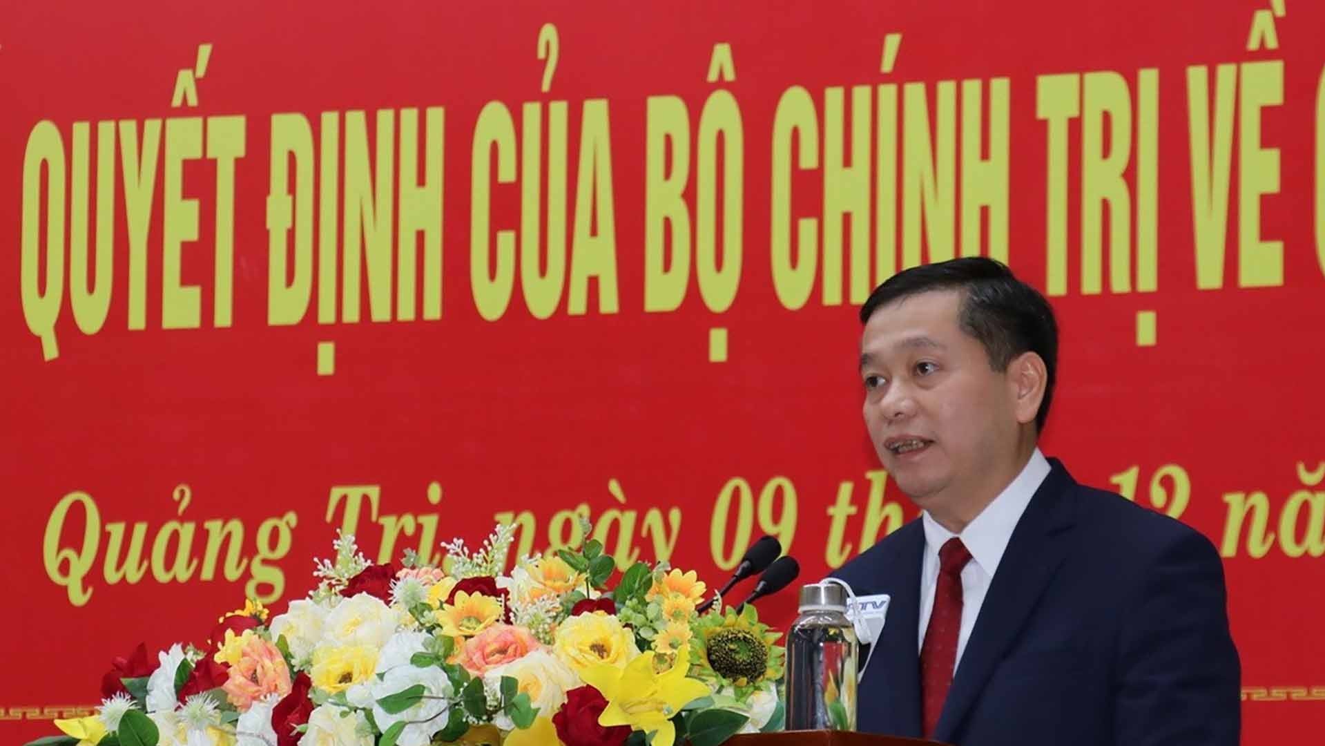 Bí thư Đảng ủy Khối doanh nghiệp Trung ương Nguyễn Long Hải giữ chức Bí thư Tỉnh ủy Quảng Trị