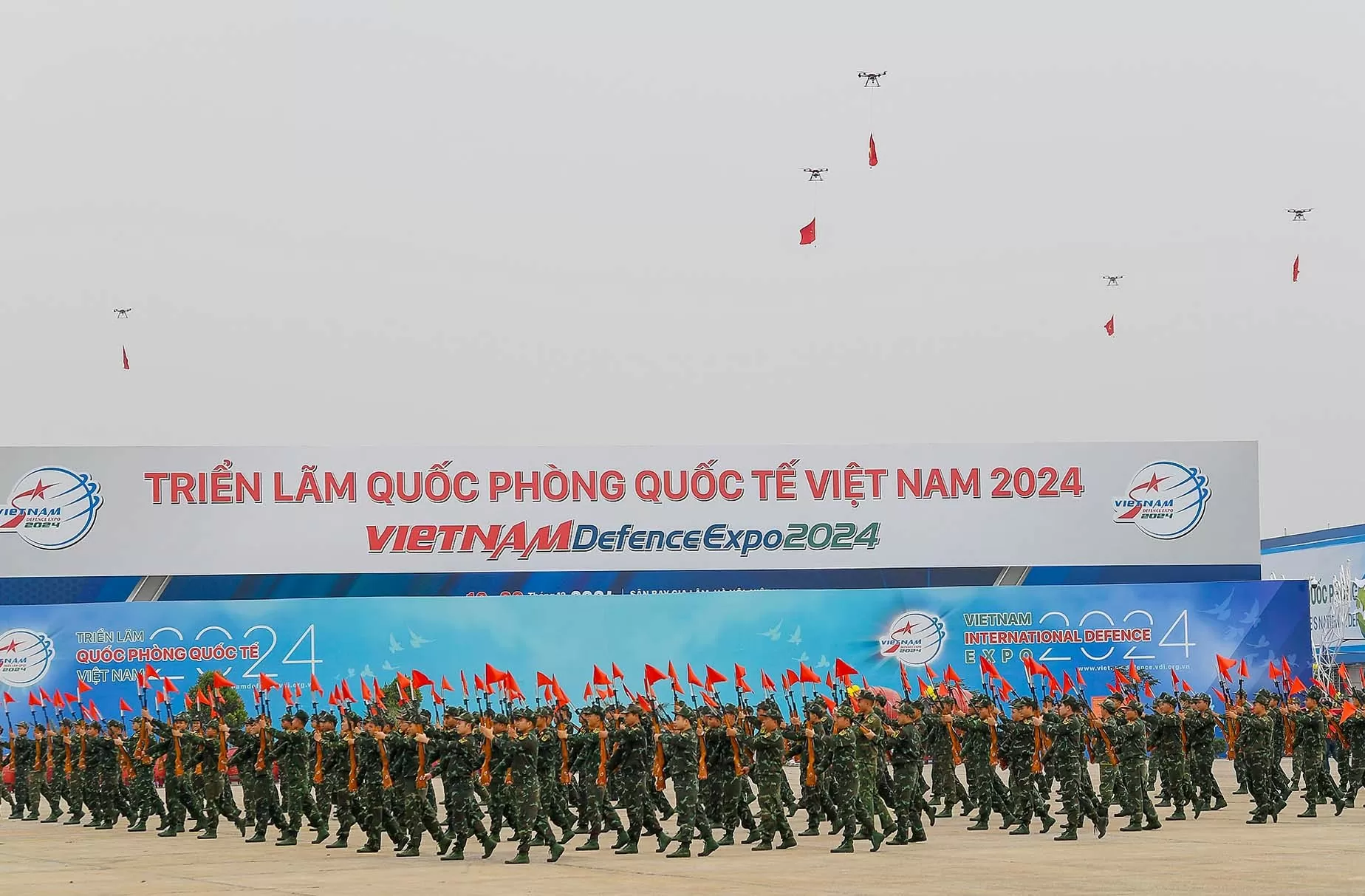 Tích cực hợp luyện cho ngày khai mạc Triển lãm Quốc phòng quốc tế Việt Nam 2024 Tích cực hợp luyện cho ngày khai mạc Triển lãm Quốc phòng quốc tế Việt Nam 2024