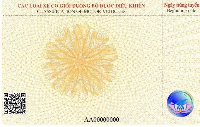 Chính thức có mẫu giấy phép lái xe mới từ ngày 1/1/2025 Chính thức có mẫu giấy phép lái xe mới áp dụng từ ngày 1/1/2025