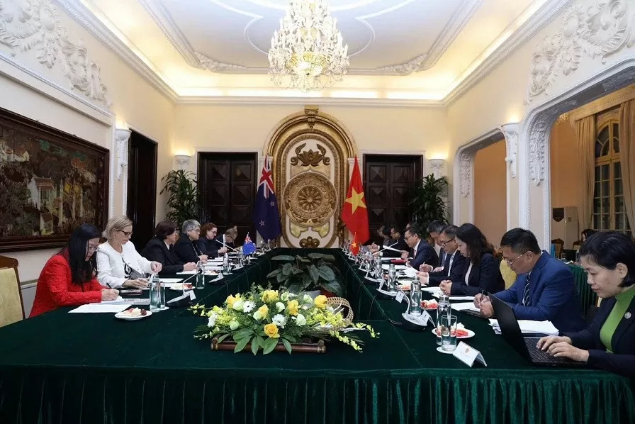 Đối thoại biển Việt Nam – New Zealand lần thứ nhất diễn ra trong không khí hữu nghị và hợp tác. Đối thoại biển Việt Nam – New Zealand lần thứ nhất diễn ra trong không khí hữu nghị và hợp tác.