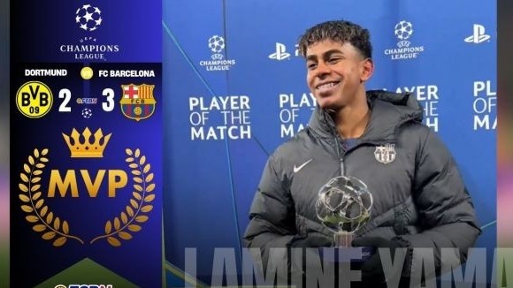 Kiến tạo đẳng cấp, Lamine Yamal được UEFA tôn vinh