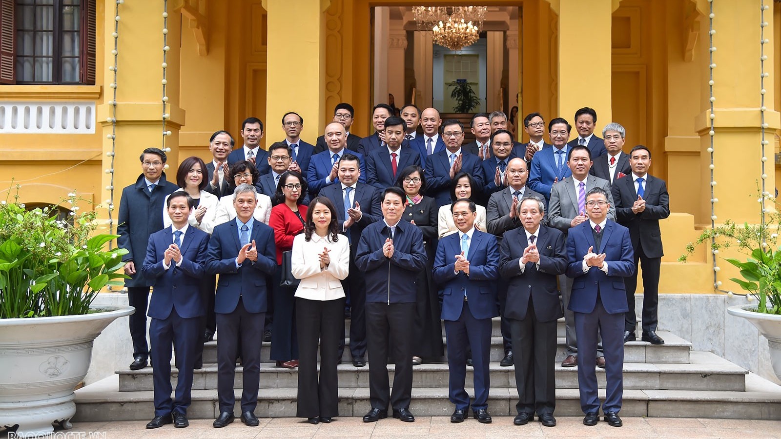 Chủ tịch nước Lương Cường làm việc với Bộ Ngoại giao