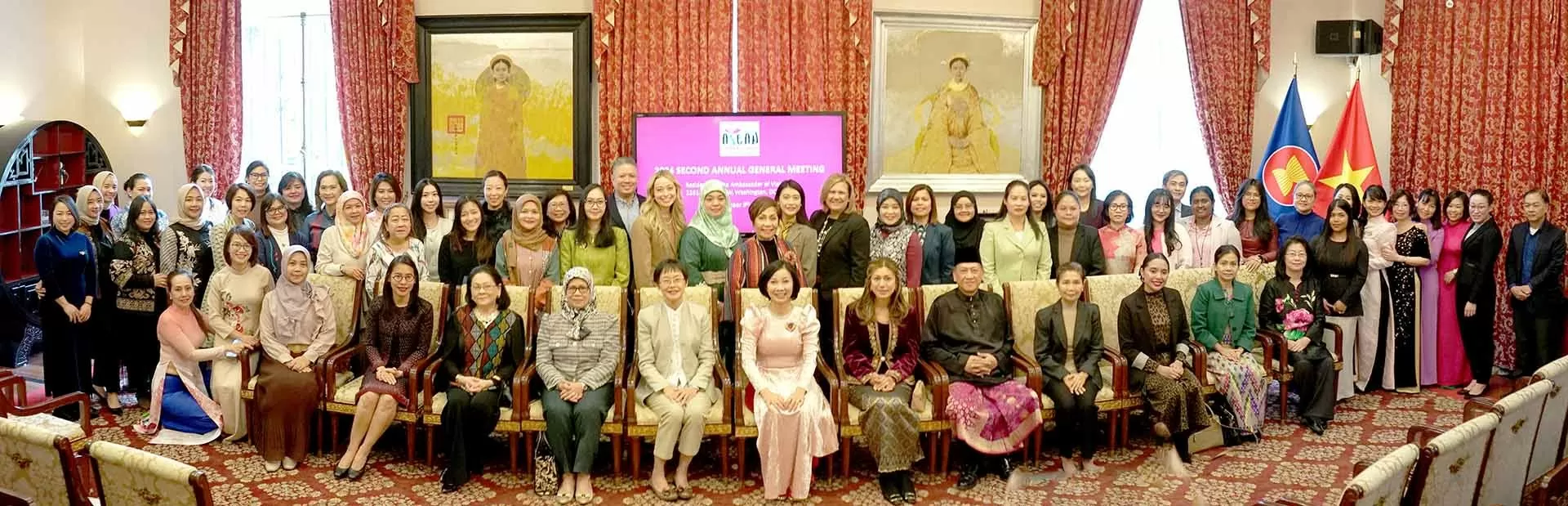 Việt Nam hoàn thành xuất sắc vai trò Chủ tịch Hội Phu nhân ASEAN Washington DC năm 2024 Việt Nam hoàn thành xuất sắc vai trò Chủ tịch Hội Phu nhân ASEAN Washington DC năm 2024