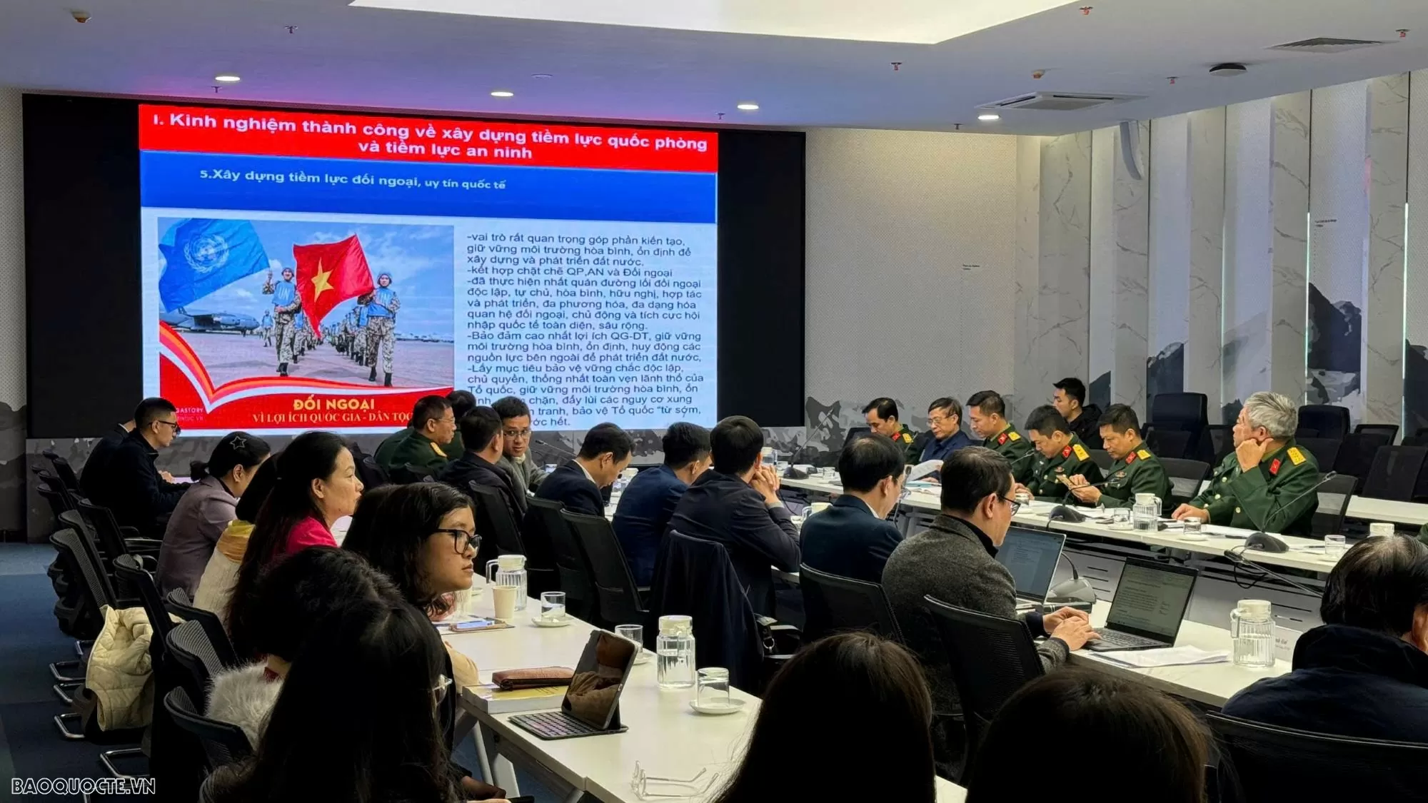 Hội thảo về tăng cường quốc phòng, an ninh, đối ngoại ở Việt Nam Hội thảo về tăng cường quốc phòng, an ninh, đối ngoại ở Việt Nam