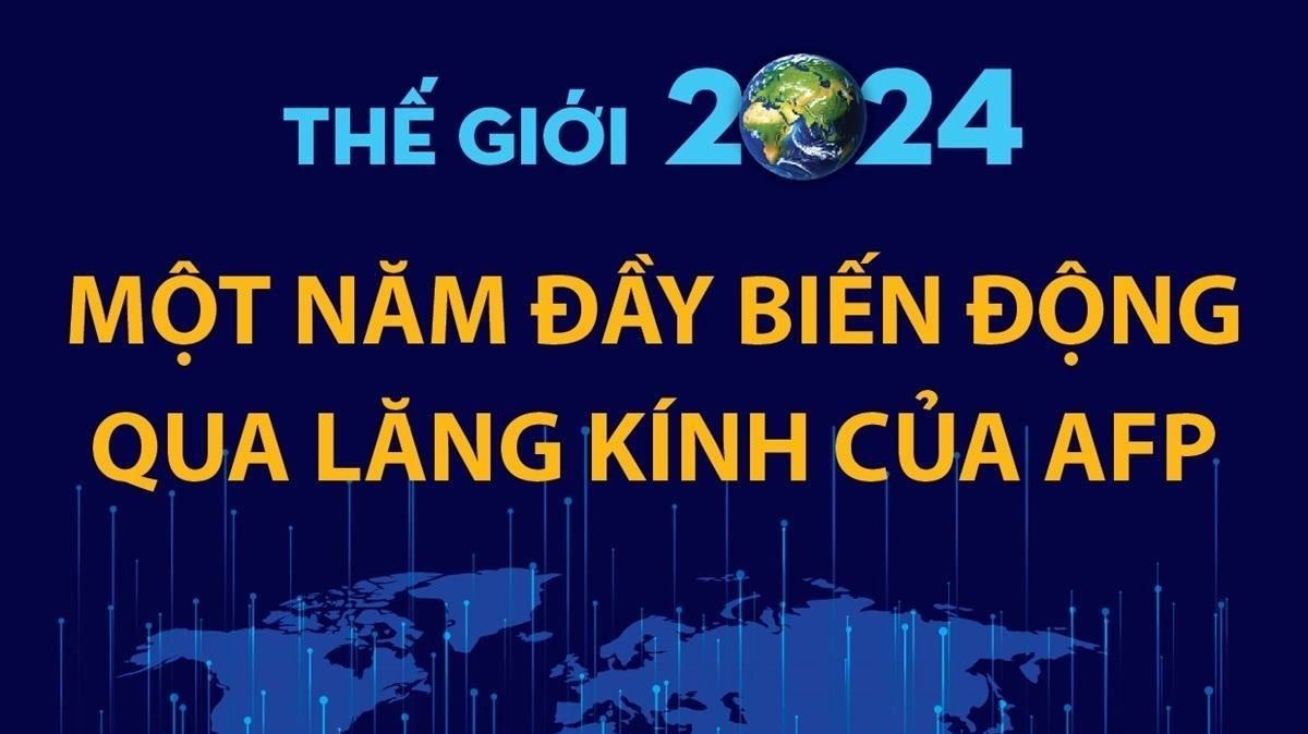Thế giới năm 2024: Một bức tranh đầy thách thức và biến động