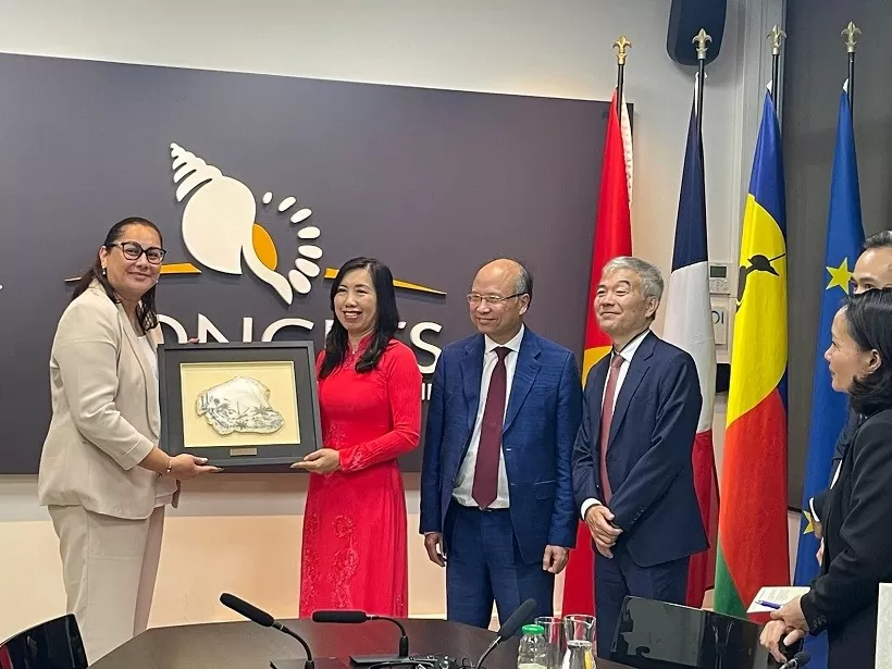 Thứ trưởng Bộ Ngoại giao Lê Thị Thu Hằng thăm và làm việc tại New Caledonia Thứ trưởng Bộ Ngoại giao Lê Thị Thu Hằng thăm và làm việc tại New Caledonia