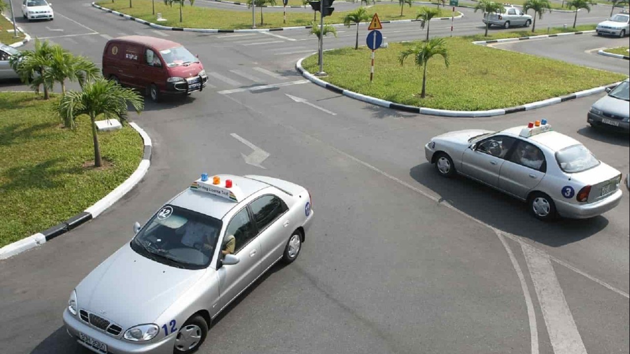 Quy trình sát hạch thực hành lái xe áp dụng từ ngày 1/1/2025