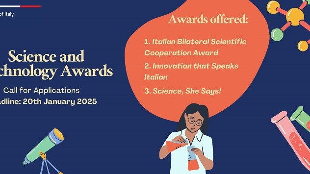 Ba giải thưởng khoa học và công nghệ hấp dẫn đến từ Italy