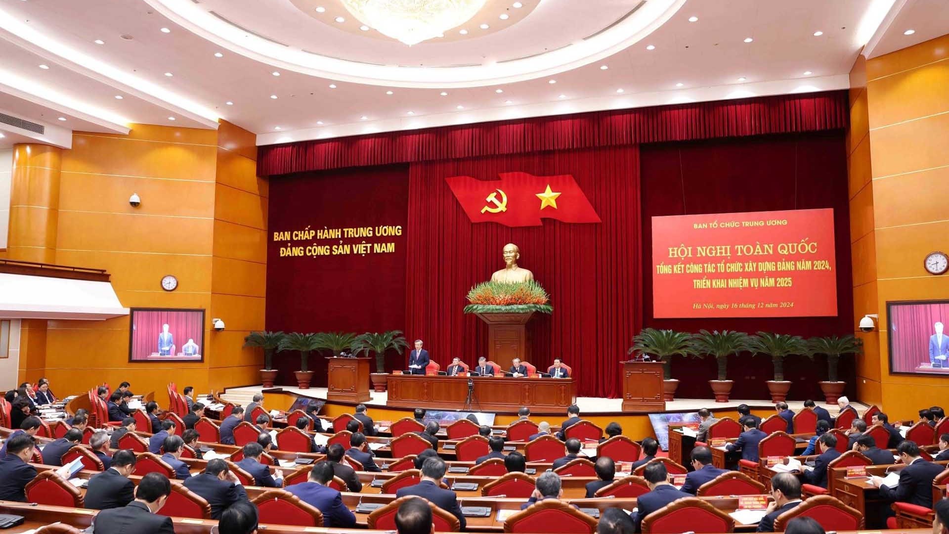 Tổng Bí thư Tô Lâm dự hội nghị toàn quốc tổng kết công tác tổ chức xây dựng Đảng 2024