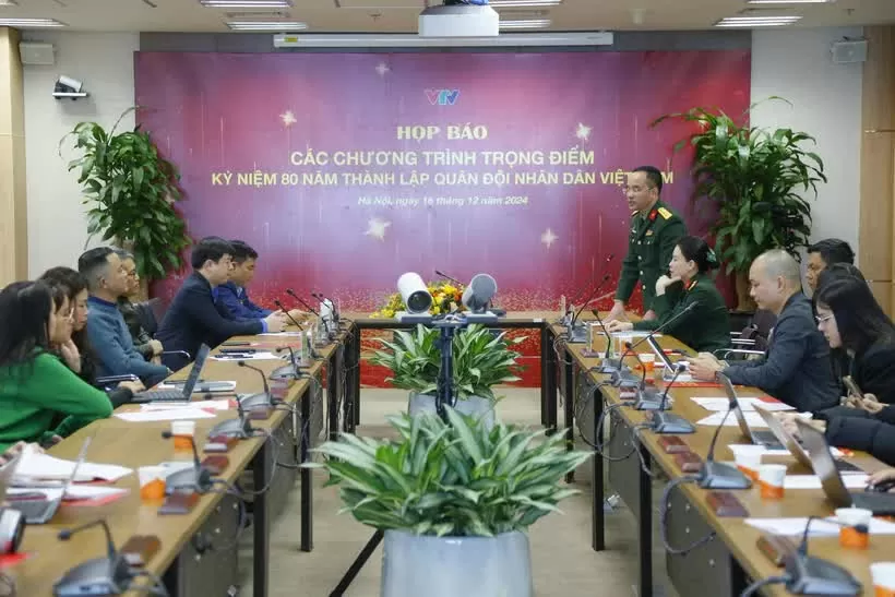 VTV ra mắt loạt chương trình trọng điểm chào mừng 80 năm Ngày thành lập Quân đội nhân dân Việt Nam VTV ra mắt loạt chương trình trọng điểm chào mừng 80 năm Ngày thành lập Quân đội nhân dân Việt Nam