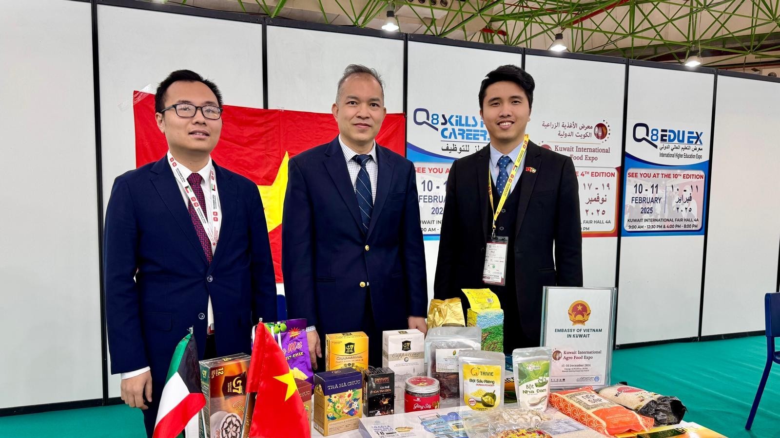 Sản phẩm Việt Nam nhận được nhiều quan tâm, chú ý tại Hội chợ Nông sản, Thực phẩm quốc tế Kuwait