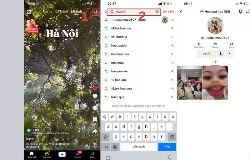 Mách bạn 3 cách tìm TikTok của người khác siêu đơn giản Mách bạn 3 cách tìm TikTok của người khác siêu đơn giản