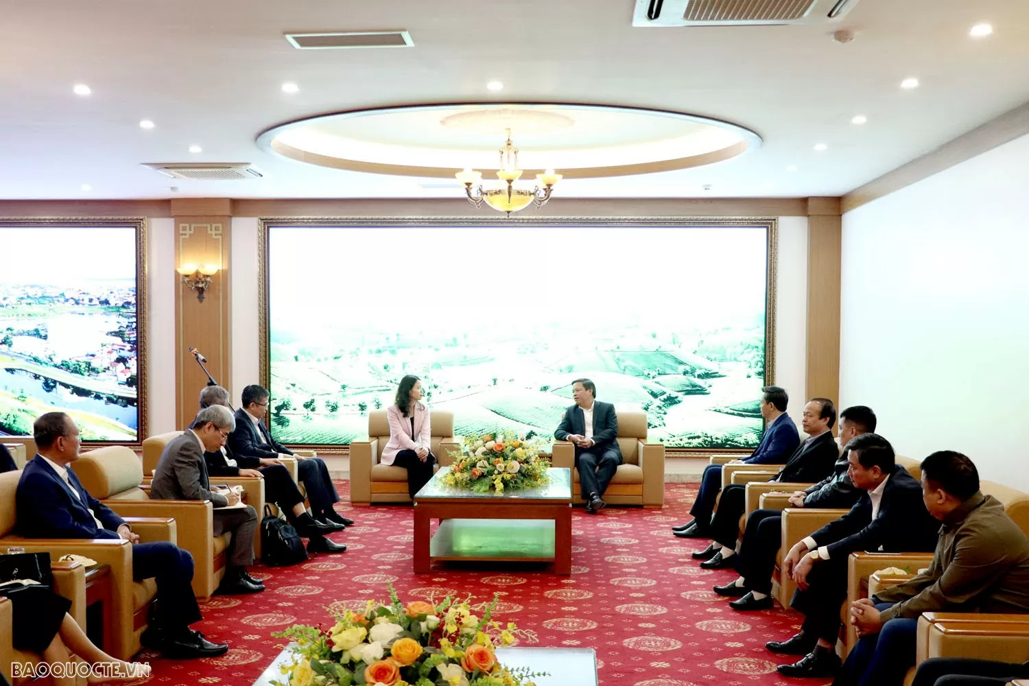 Đoàn các Trưởng cơ quan đại diện Việt Nam tại nước ngoài thăm và làm việc với tỉnh Phú Thọ Đoàn Trưởng cơ quan đại diện Việt Nam tại nước ngoài nhiệm kỳ 2024-2027 thăm và làm việc tại tỉnh Phú Thọ