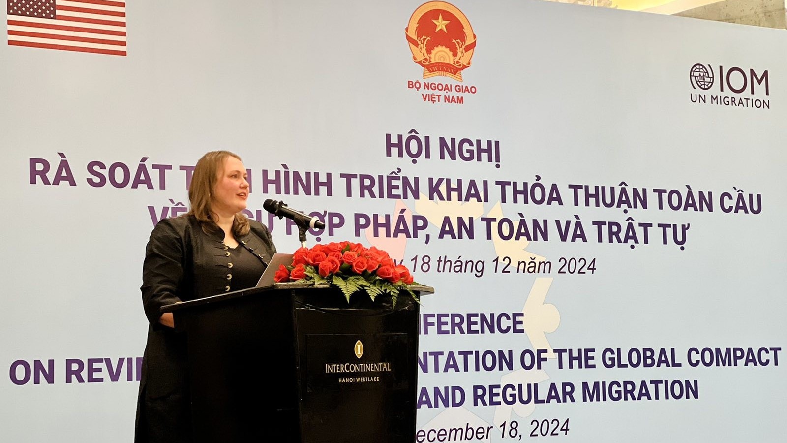 Trưởng Phái đoàn IOM ấn tượng trước nỗ lực triển khai Thỏa thuận toàn cầu về di cư hợp pháp, an toàn và trật tự của Việt Nam