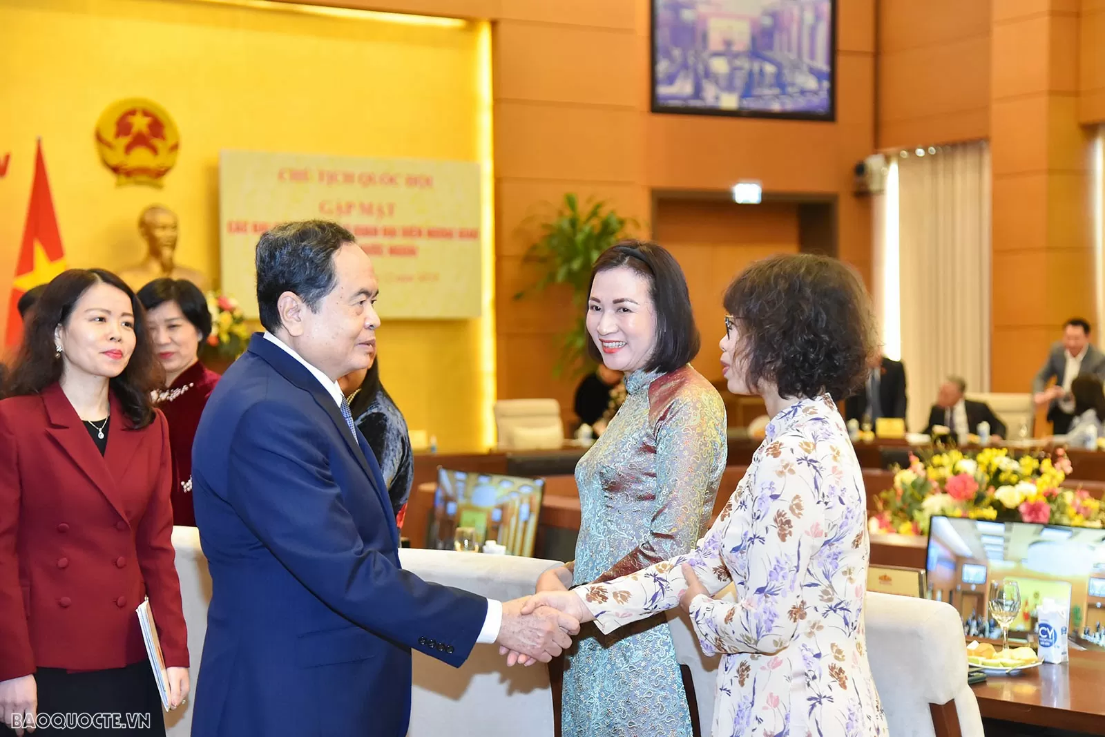 Chủ tịch Quốc hội tiếp các Trưởng cơ quan đại diện Việt Nam ở nước ngoài nhiệm kỳ 2024-2027