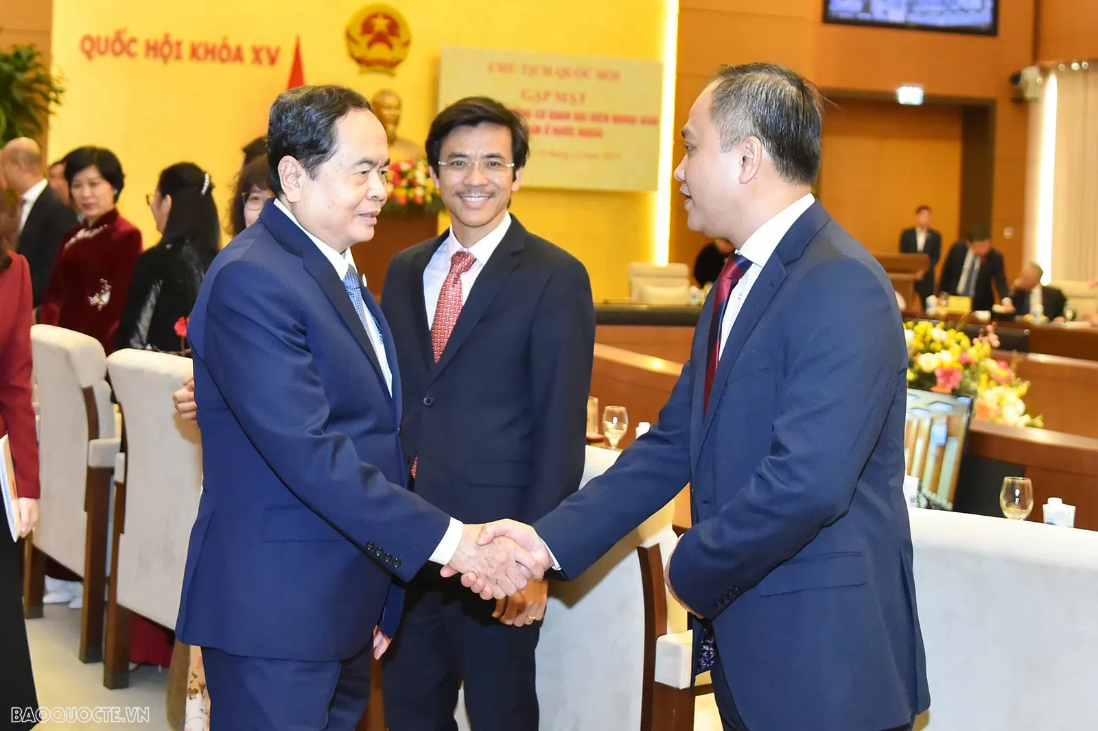 Chủ tịch Quốc hội tiếp các Trưởng cơ quan đại diện Việt Nam ở nước ngoài nhiệm kỳ 2024-2027