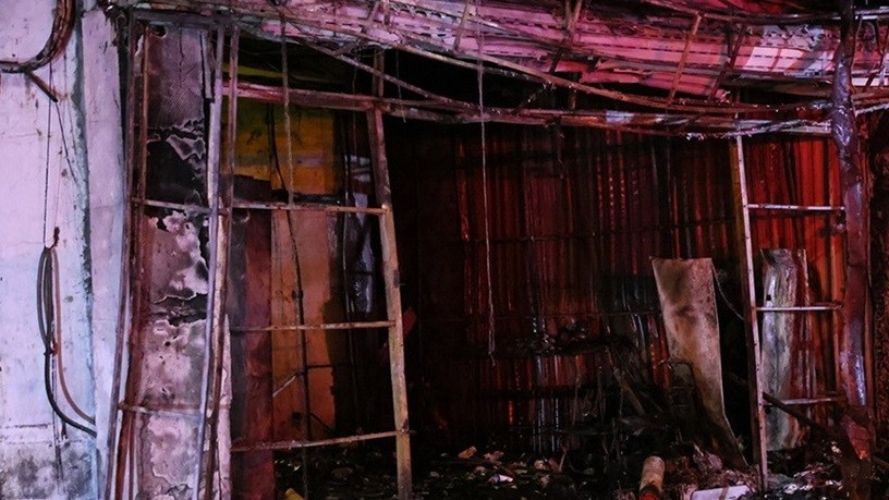 Hỗ trợ các nạn nhân vụ cháy quán cà phê trên đường Phạm Văn Đồng, TP. Hà Nội