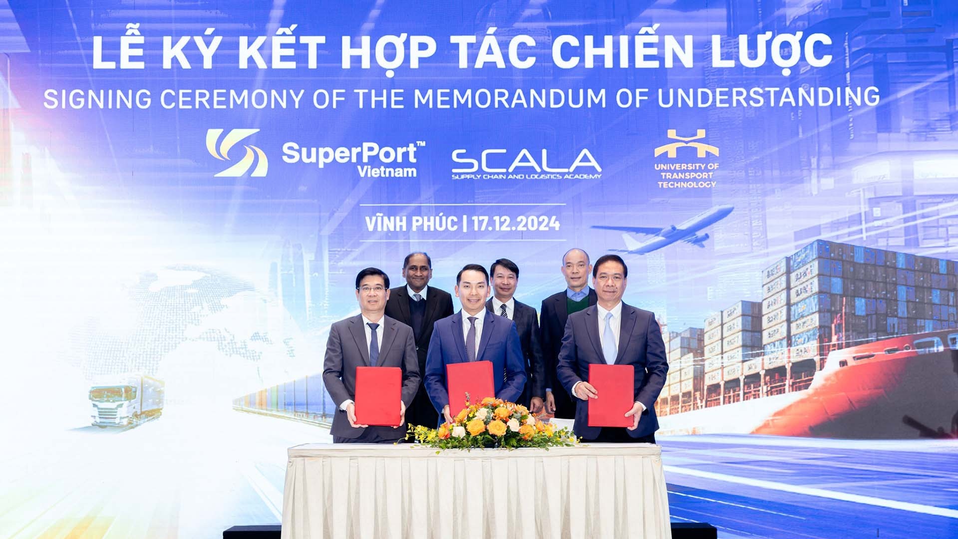 Việt Nam SuperPortTM và Đại học Công nghệ Giao thông Vận tải hợp tác thành lập Phòng thí nghiệm logistics