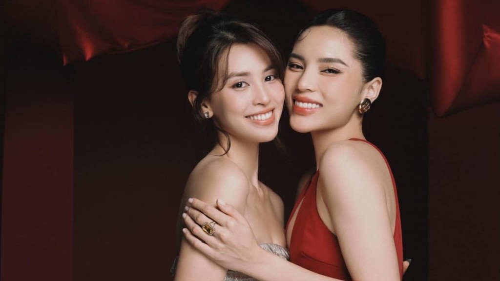 Hoa hậu Trần Tiểu Vy đọ dáng cùng Kỳ Duyên
