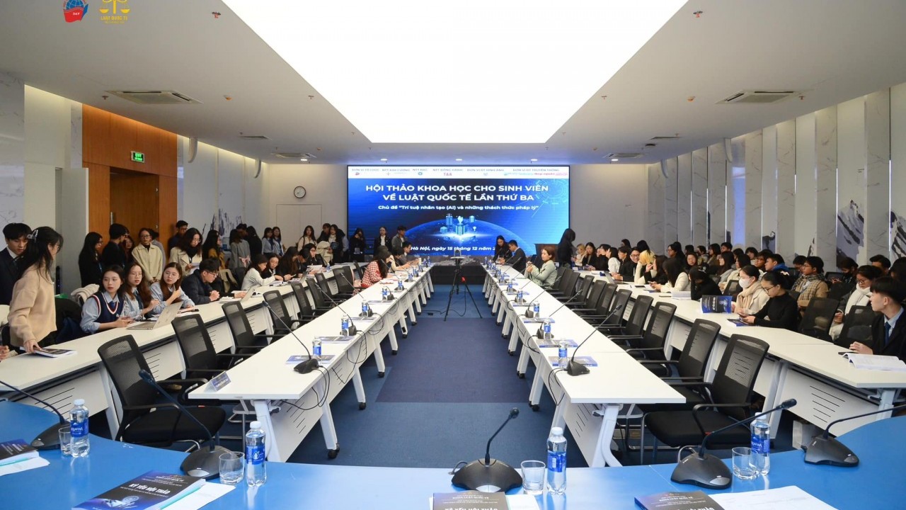 Học viện Ngoại giao tổ chức Hội thảo khoa học cho sinh viên về Luật quốc tế