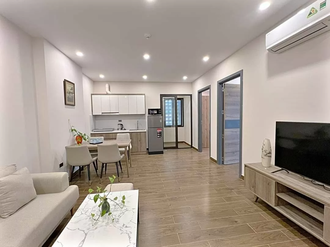 Căn hộ dịch vụ. (Ảnh: Thu Giang) Căn hộ dịch vụ. (Ảnh: Thu Giang)