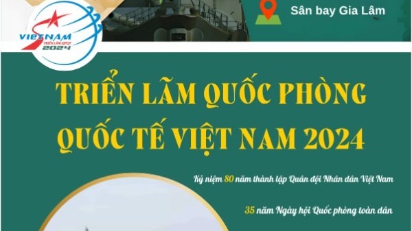 Triển lãm Quốc phòng quốc tế Việt Nam 2024: Biểu tượng của niềm tin và thiện chí hợp tác quốc tế