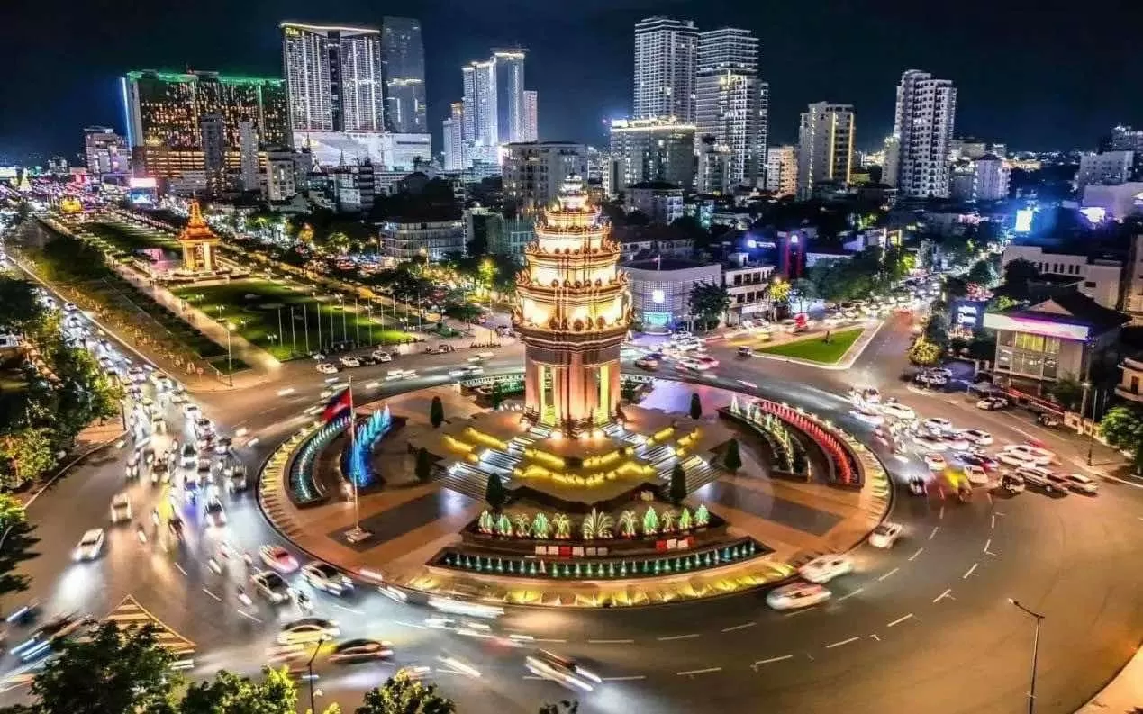 Các dự án đầu tư vào Campuchia tăng hơn 50% trong năm 2024. (Nguồn: V) Các dự án đầu tư vào Campuchia tăng hơn 50% trong năm 2024. (Nguồn: V)