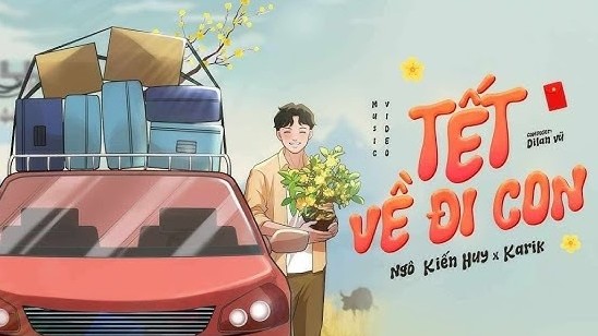 Trường Giang, Ngô Kiến Huy kết hợp sản phẩm âm nhạc dịp Tết 2025