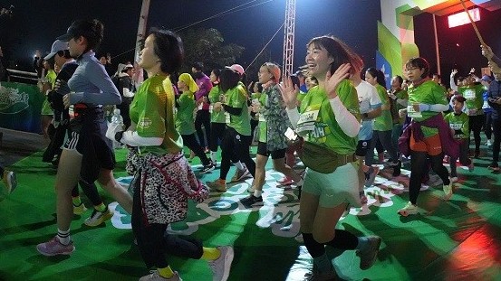 Giải chạy cùng hành động giảm phát thải, hướng đến một thế giới xanh