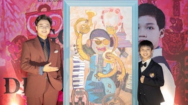 Họa sĩ nhí mở Triển lãm tranh gây quỹ ủng hộ vùng cao