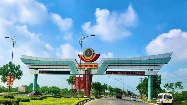 Diện mạo huyện Yên Lạc ngày càng khang trang, đời sống nhân dân nâng cao