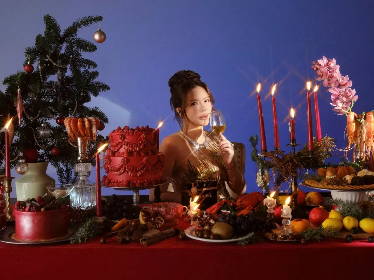 Không khí giáng sinh rộn ràng tại nhà người đẹp Lý Nhã Kỳ Không khí giáng sinh rộn ràng tại nhà người đẹp Lý Nhã Kỳ