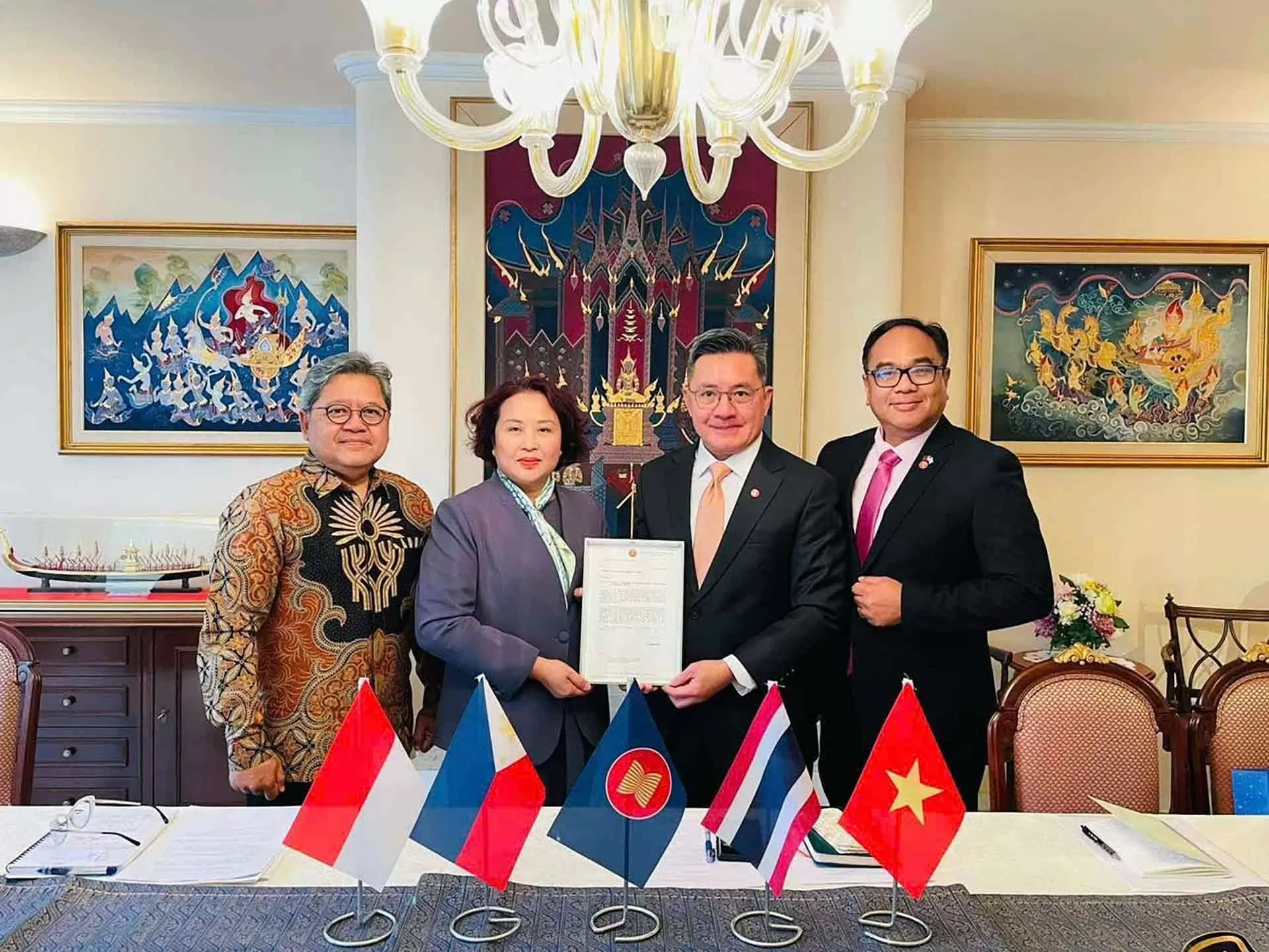 Việt Nam đảm nhiệm vai trò Chủ tịch Ủy ban ASEAN tại Athens Việt Nam đảm nhiệm vai trò Chủ tịch Ủy ban ASEAN tại Athens