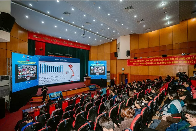 Toàn cảnh hội nghị tổng kết công tác phòng, chống bệnh truyền nhiễm năm 2024 Toàn cảnh hội nghị tổng kết công tác phòng, chống bệnh truyền nhiễm năm 2024