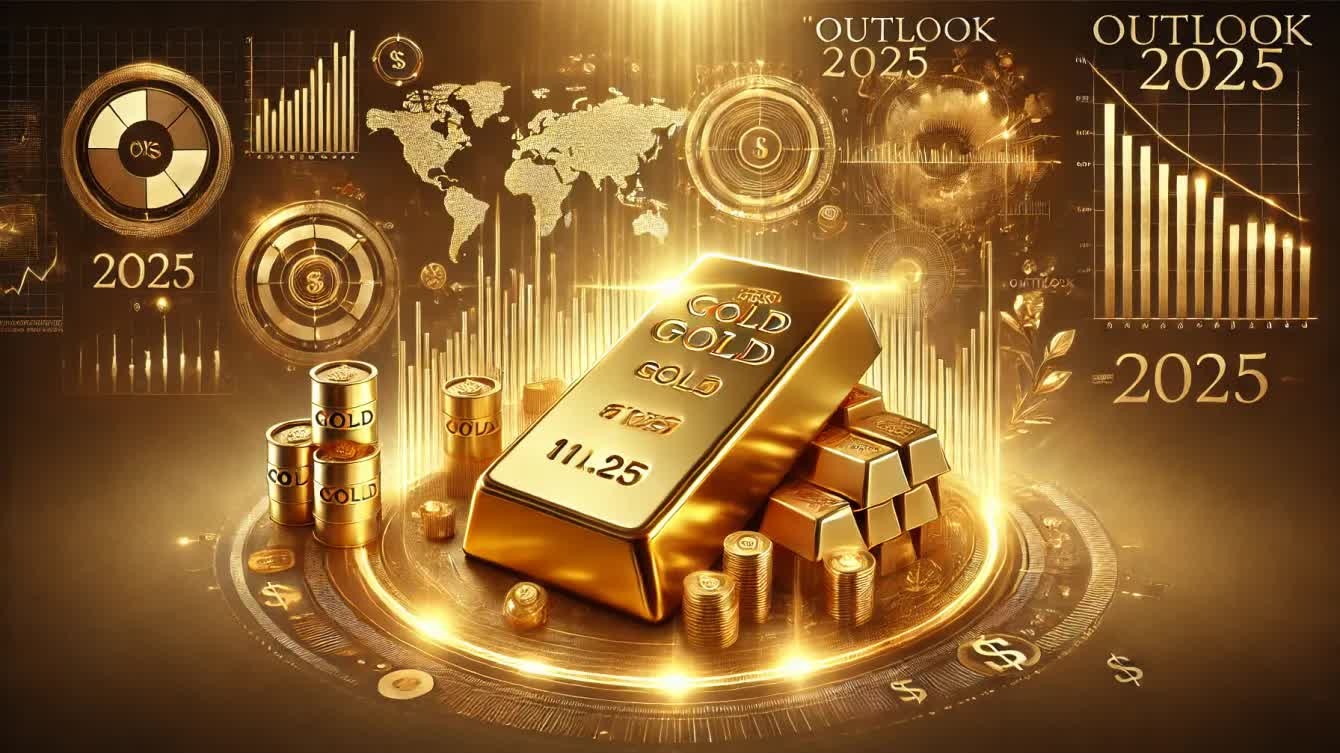 Giá vàng hôm nay 28/12/2024: Giá vàng tăng tích cực bất chấp 'thời tiết xấu', dự báo năm 2025 đầy biến động và khả năng leo đỉnh 3.000 USD?