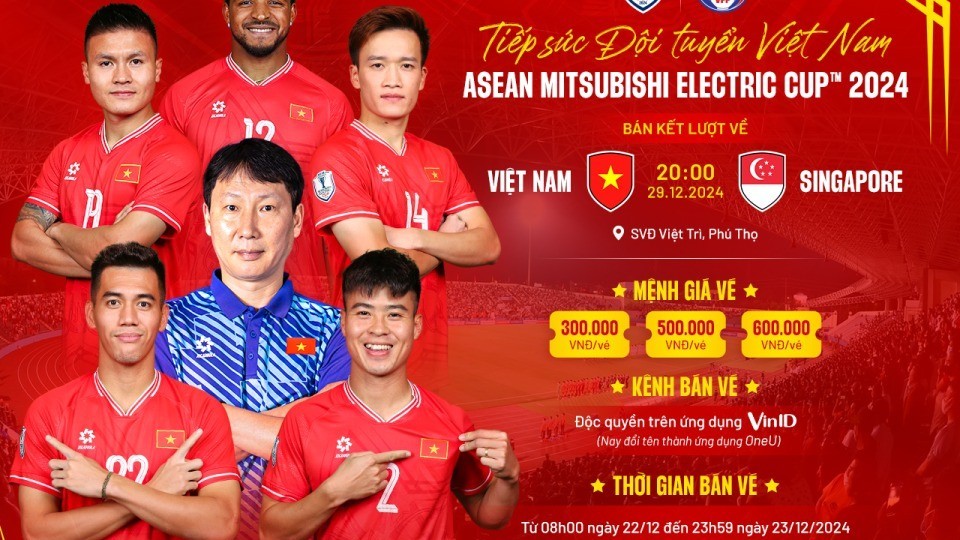 Tối nay 29/12: Nhiều lợi thế, tuyển Việt Nam và HLV Kim Sang Sik sẽ lấy vé vào chung kết ASEAN Cup 2024?