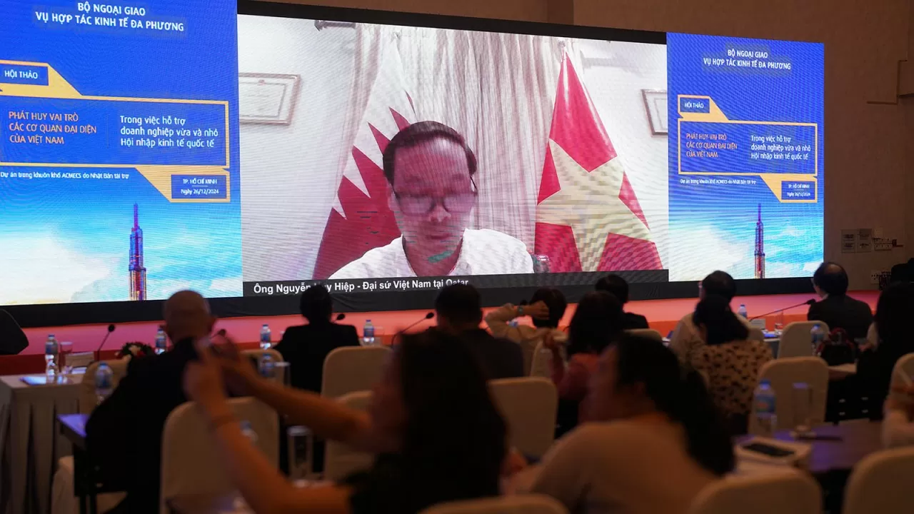 Cửa ngõ để doanh nghiệp vừa và nhỏ Việt Nam xuất khẩu sang thị trường Trung Đông Cửa ngõ để doanh nghiệp vừa và nhỏ Việt Nam xuất khẩu sang thị trường Trung Đông