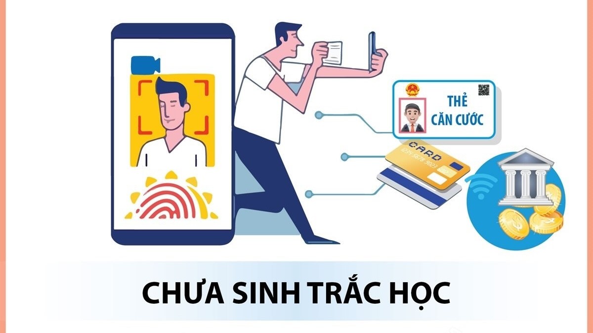 Tạm dừng giao dịch thẻ bằng phương thức điện tử nếu chưa xác thực sinh trắc học trước ngày 1/1/2025