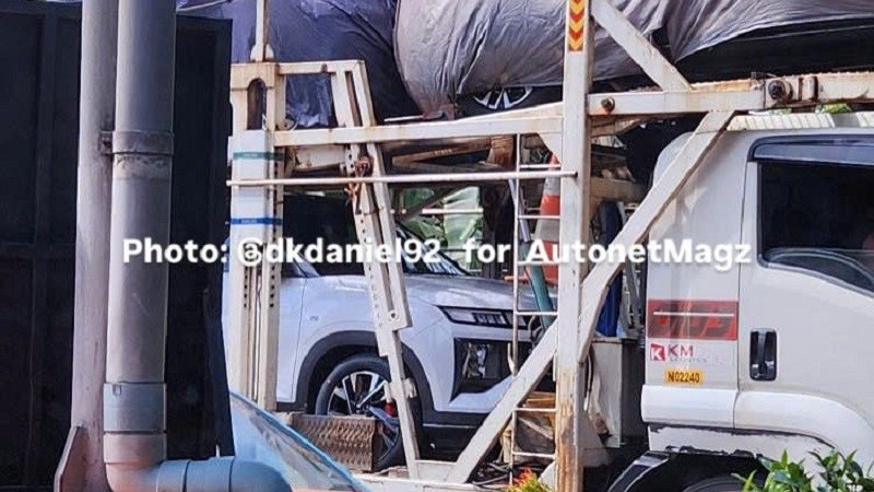 Hyundai Creta 2025 tiếp tục lộ diện tại Indonesia