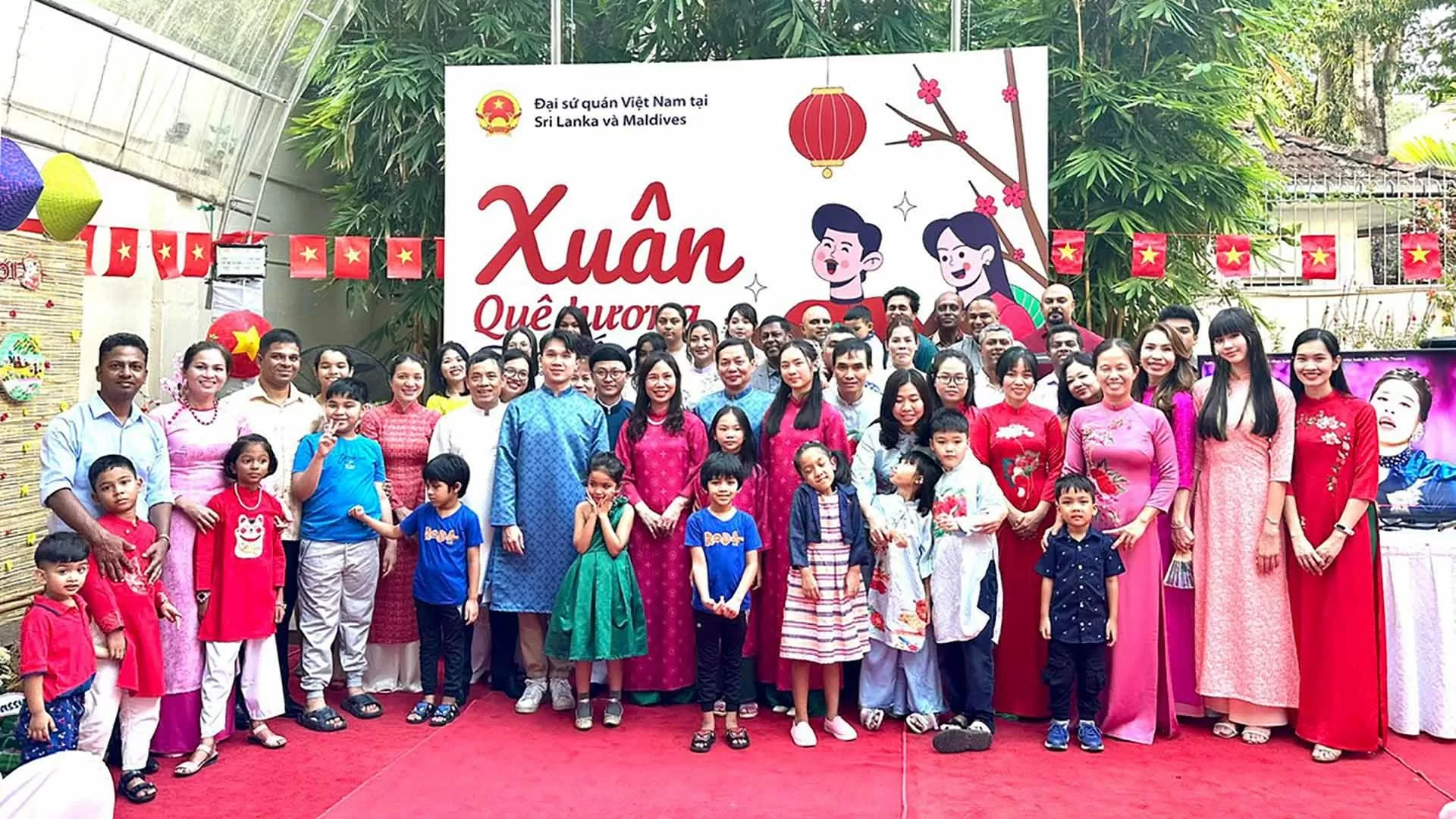 Đại sứ quán Việt Nam tại Sri Lanka tổ chức Xuân Quê hương 2025 Đại sứ quán Việt Nam tại Sri Lanka tổ chức Xuân Quê hương 2025