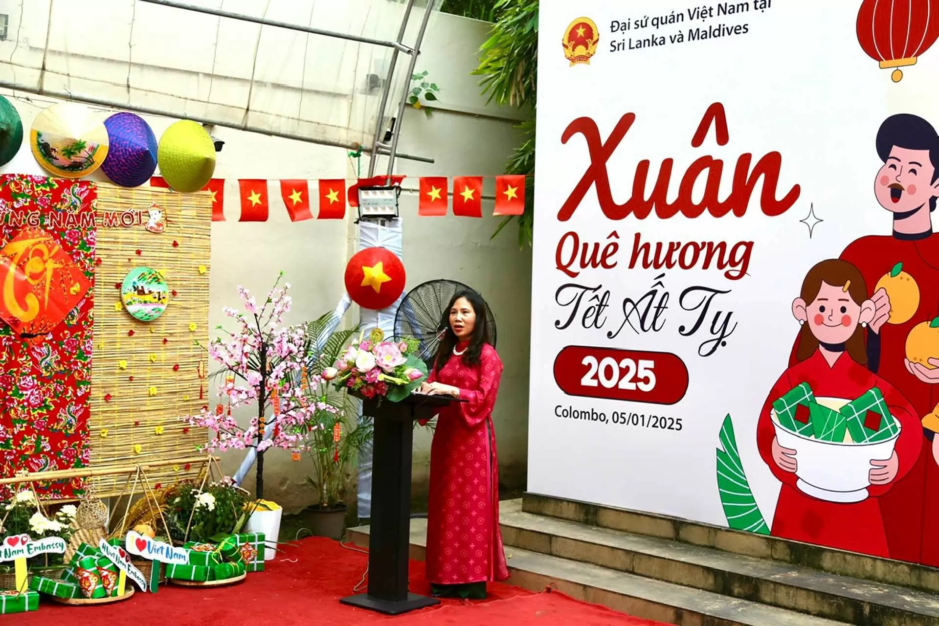 Đại sứ quán Việt Nam tại Sri Lanka tổ chức Xuân Quê hương 2025 Đại sứ quán Việt Nam tại Sri Lanka tổ chức Xuân Quê hương 2025