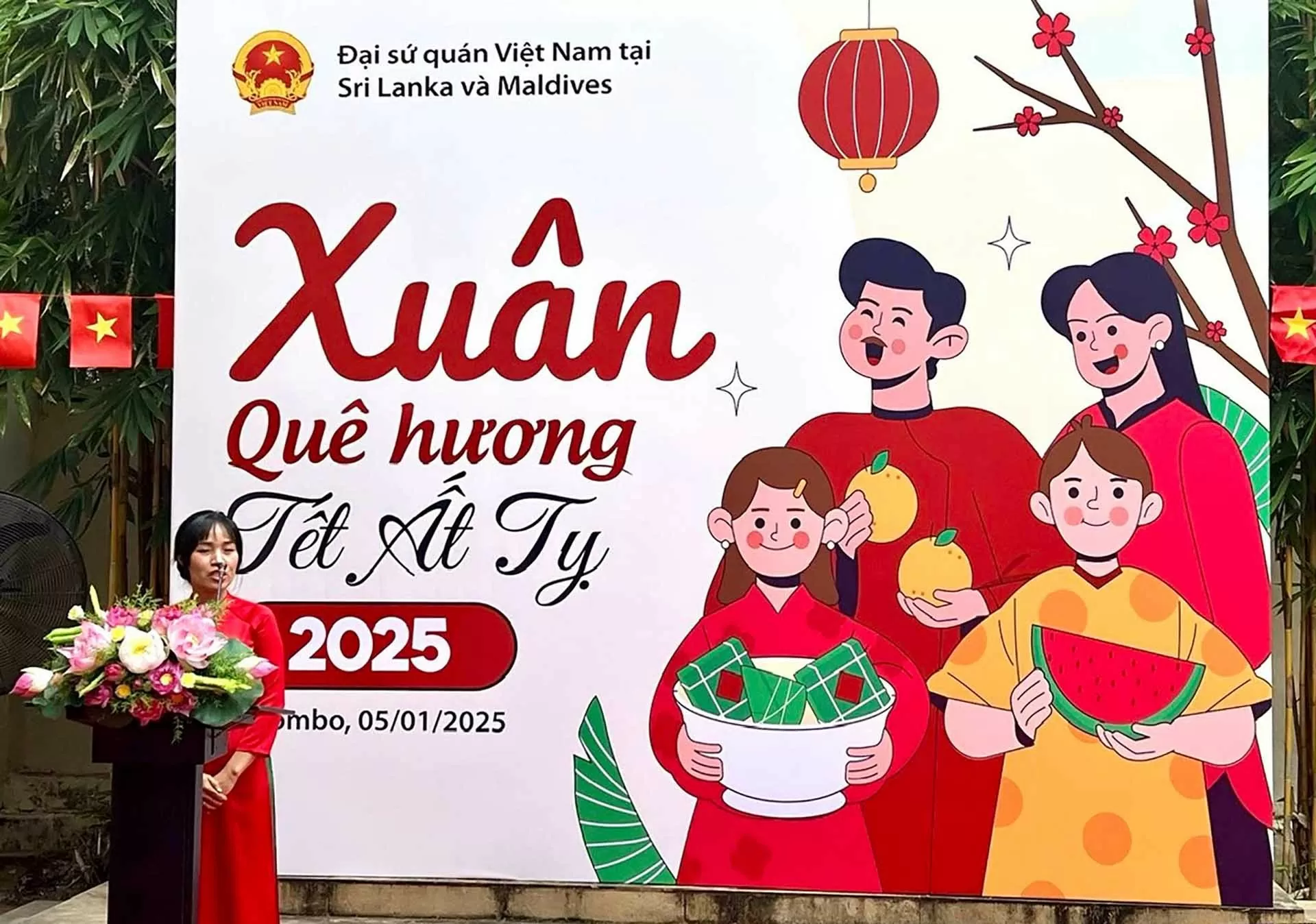 Đại sứ quán Việt Nam tại Sri Lanka tổ chức Xuân Quê hương 2025 Đại sứ quán Việt Nam tại Sri Lanka tổ chức Xuân Quê hương 2025