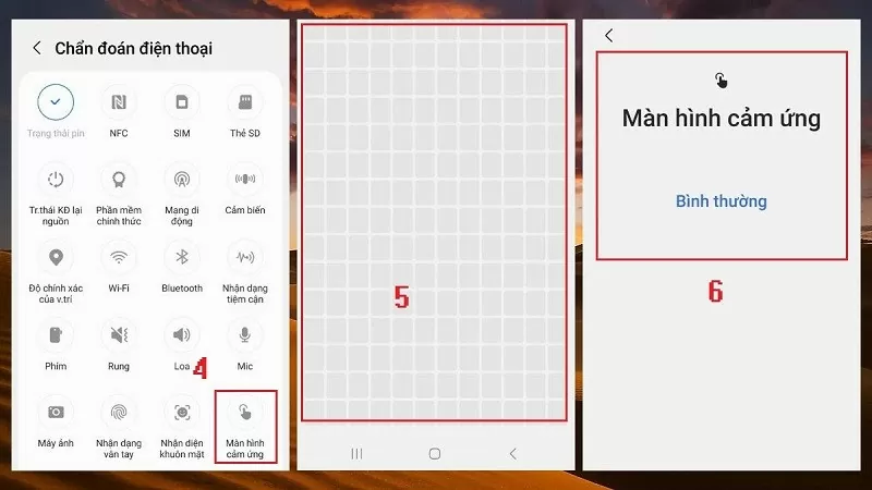 Bỏ túi 3 cách test màn hình cảm ứng Samsung đơn giản, hiệu quả Bỏ túi 3 cách test màn hình cảm ứng Samsung đơn giản, hiệu quả