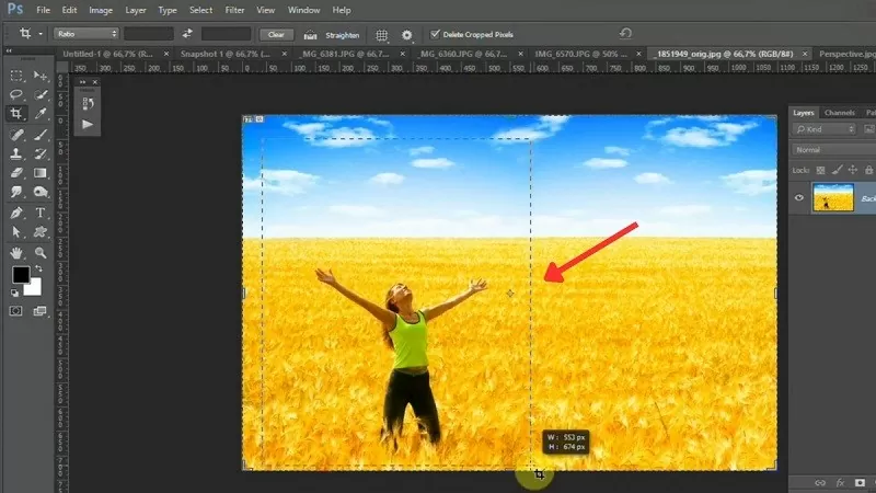 Hướng dẫn cách cắt hình trong Photoshop đơn giản, ai cũng làm được Hướng dẫn cách cắt hình trong Photoshop đơn giản, ai cũng làm được