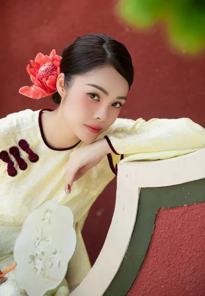 Diễn viên Dương Cẩm Lynh đẹp nền nã trong tà áo dài Diễn viên Dương Cẩm Lynh đẹp nền nã trong tà áo dài
