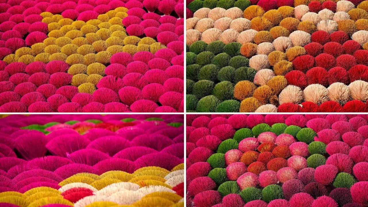 Độc đáo làng nghề làm hương Quảng Phú Cầu, Hà Nội