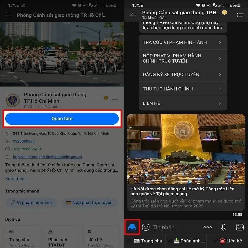 Cách gửi phản ánh vi phạm giao thông qua Zalo nhanh chóng Cách gửi phản ánh vi phạm giao thông qua Zalo nhanh chóng