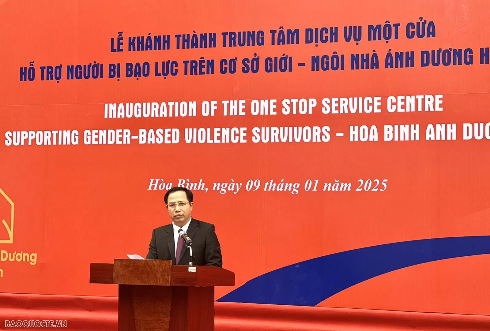 Khai trương Ngôi nhà Án Dương tại tỉnh Hòa Bình hỗ trợ phụ nữ và trẻ em bị bạo lực Khai trương Ngôi nhà Án Dương tại tỉnh Hòa Bình hỗ trợ phụ nữ và trẻ em bị bạo lực